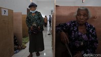 Total sebanyak 164 jiwa mulai mengisi tempat pengungsian di Balai Desa Glagaharjo.