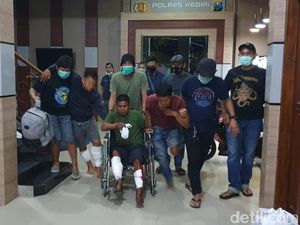 Komplotan Perampok Nasabah Bank di Kediri Dilumpuhkan