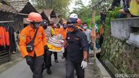 Potret Evakuasi Warga Di Lereng Gunung Merapi