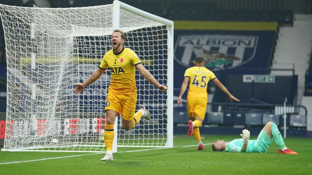 Tottenham bertengger di posisi dua sementara. (Foto: Getty Images/Pool)