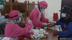 60 Orang Relawan di Kamp Pengungsi Merapi Jalani Rapid Test