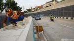 Begini Momen Uji Coba Underpass Senen