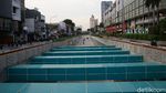 Begini Momen Uji Coba Underpass Senen