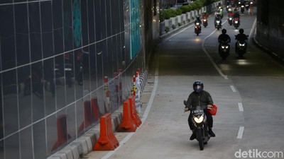 Begini Momen Uji Coba Underpass Senen