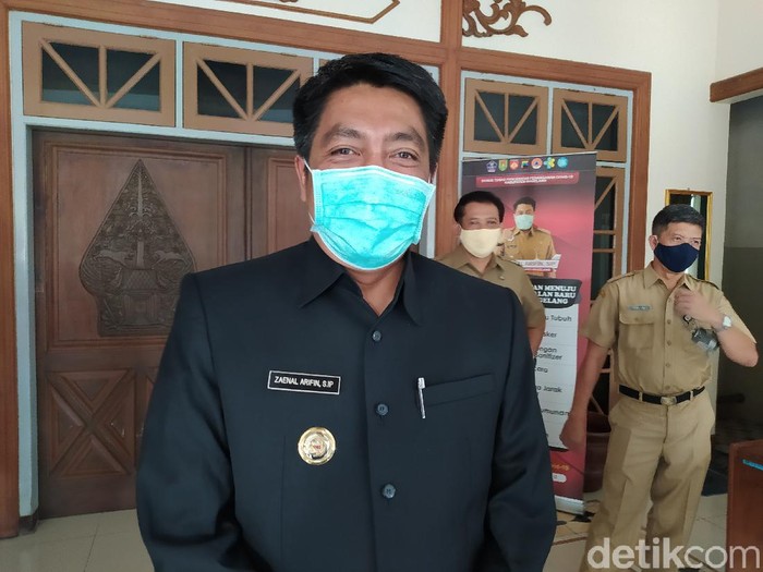 Bupati Magelang Zaenal Arifin, Senin (9/11/2020).