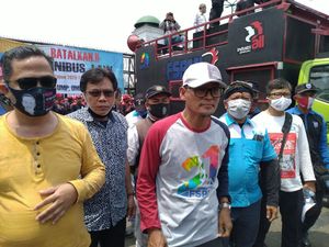 Buruh Tuntut DPR Gelar Paripurna Legislative Review UU Cipta Kerja