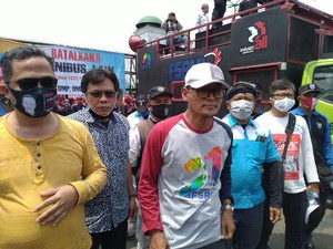 Buruh Tuntut DPR Gelar Paripurna Legislative Review UU Cipta Kerja