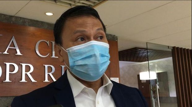 Anggota Komisi II DPR dari Fraksi PKS Mardani Ali Sera, di gedung DPR, Senayan, Jakarta, Senin (9/11/2020).