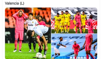 Jika memakai kostum warna pink, Madrid selalu kalah. Foto: istimewa