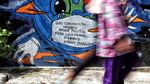 Mural Pesan Sosial di Sunter Keren-keren Banget Gaes
