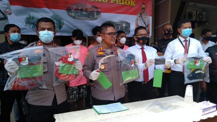 Polisi tangkap pemalak viral di pinggir rel KA Kampung Bahari, Priok, Jakut.