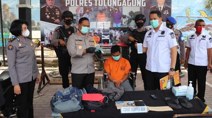 Polisi Tangkap Sindikat Pencurian Uang Antar Kota Ditangkap