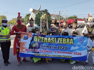 Operasi Zebra Semeru di Ngawi Libatkan Tokoh Pewayangan
