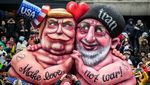 Ragam Karya Kocak Tentang Trump Selama Jadi Presiden
