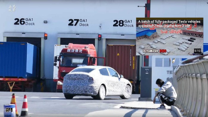 Spyshot Tesla Model Y di China