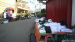 Suasana Petamburan Jelang Pulangnya Habib Rizieq