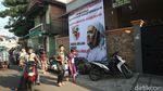 Suasana Petamburan Jelang Pulangnya Habib Rizieq
