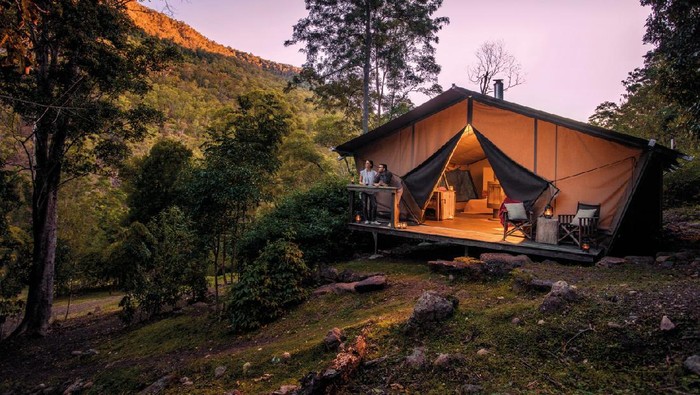 Tempat glamping keren di Queensland