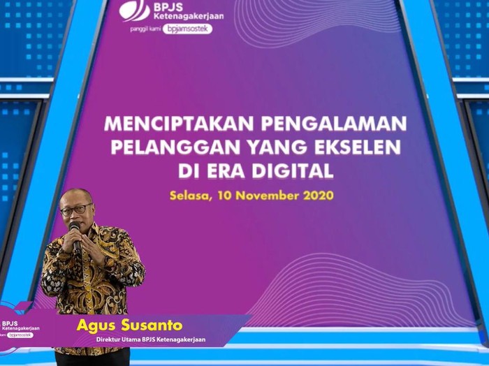 Dirut BPJAMSOSTEK Agus Susanto