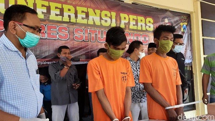 dua pelaku pembunuhan di situbondo