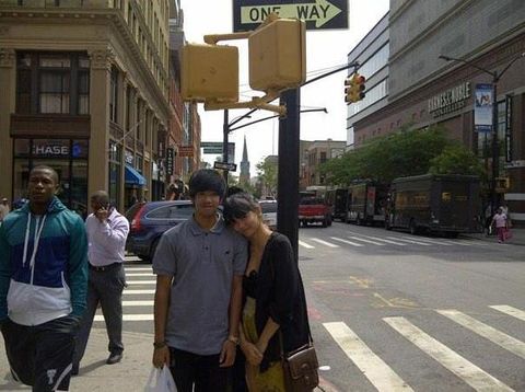 Dimas Radityo dan Dylan Sada pada 2012