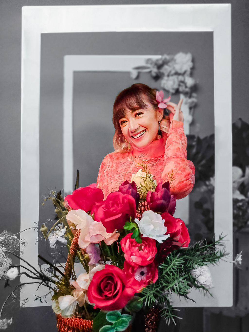 Foto kreatif menggunakan OPPO Reno4 F