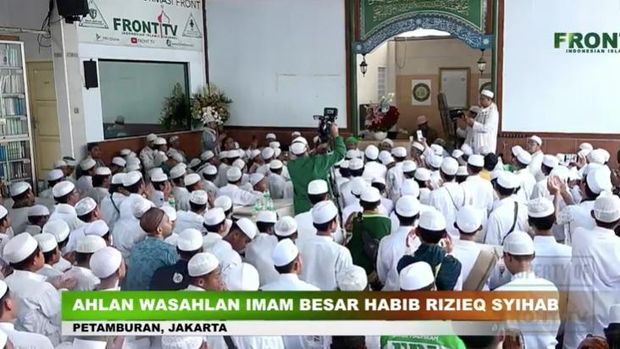 Habib Rizieq met