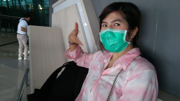 Ibeth gagal terbang usai terjebak macet (dok. detikcom)