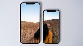 Bila dibandingkan iPhone 12 Pro Max dan iPhone 12 Mini. Foto: Sina Mobile