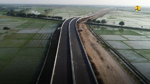 Jalan Tol Akses Ke Pelabuhan Patimban (Dok. Kemeterian PUPR)