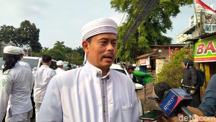 Ketua Persaudaraan Alumni (PA) 212 Slamet Maarif (Sachril Agustin/detikcom)