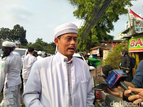 Ketua Persaudaraan Alumni (PA) 212 Slamet Maarif (Sachril Agustin/detikcom)