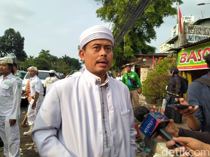 Ketua Persaudaraan Alumni (PA) 212 Slamet Maarif (Wilda Hayatun Nufus/detikcom)