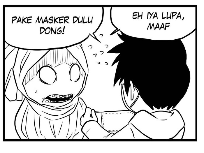 Komik Instagram @komikfaris Ciptaan Maulana Faris