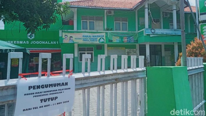 Layanan Puskesmas Jogonalan I Klaten tutup imbas tujuh nakes kena Corona. Layanan Puskesmas Jogonalan I Klaten ditutup pada 8-11 November 2020.