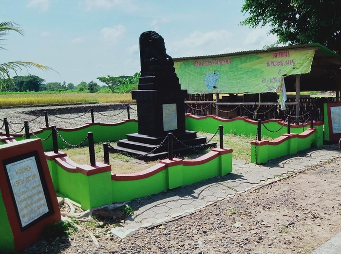 Monumen Ganesha Tentara Pelajar di Klaten, Selasa (10/11/2020).