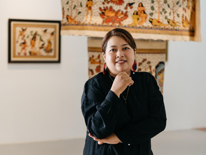 Pameran Seni Kisah Antah-Berantah Karya Perupa Citra Sasmita di Museum MACAN Jakarta dibuka pada Desember 2020
