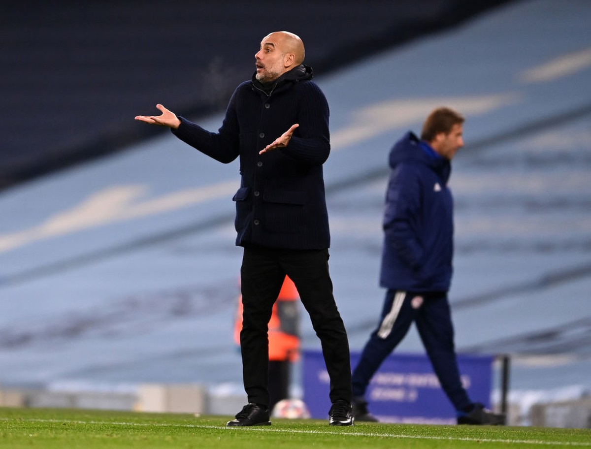 Pep Guardiola Kok Ngomongnya Begitu... (Getty Images/Laurence Griffiths)