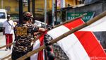 Peringati Hari Pahlawan, Jembatan Keris Berhias Merah Putih
