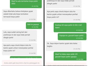 Pelanggan Ogah Bayar Parkir saat Pesan Makanan via Ojol, Ini Aturannya!