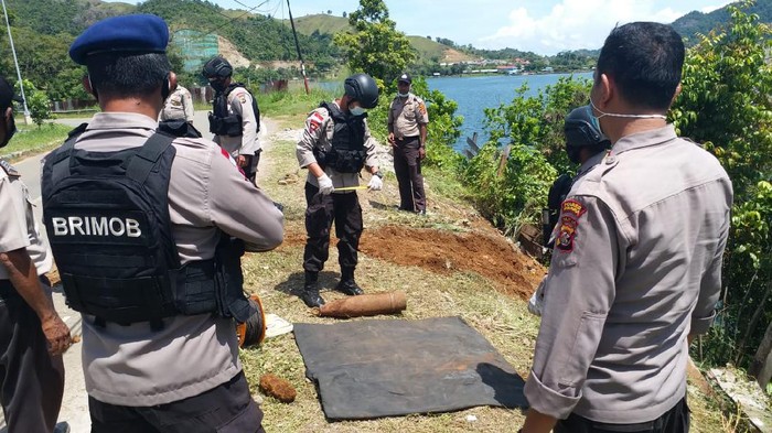 Polisi Temukan Mortir di Sentani Timur, Jayapura