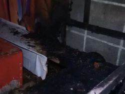 Pos Beratribut Paslon Pilwalkot Makassar Terbakar, 6 Orang Diperiksa