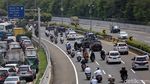 Potret Pemotor Masuk Tol Dalam Kota