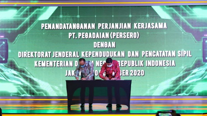 PT Pegadaian (Persero) memanfaatkan teknologi Electronic Know Your Customer (e-KYC) untuk menerapkan sistem pemindai wajah (face recognition system).