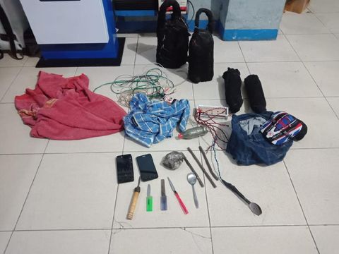 Residivis kembali kabur dari lapas. Kali ini dia merusak pagar kawat dan kabur dari Lapas Narkotika Jayapura (dok istimewa)