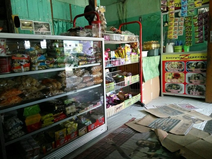 Salah satu warung warga yang mengikuti program Bedah Warungku di Salatiga.