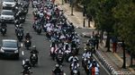 Sambut Habib Rizieq, Massa FPI Konvoi di Jalan Gatsu