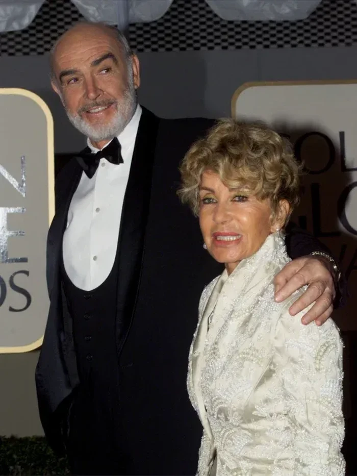 Sean Connery dan istrinya Micheline Roquebrune