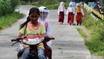 Semangat Siswa SD di Lereng Merapi Bersekolah saat Pandemi