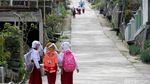 Semangat Siswa SD di Lereng Merapi Bersekolah saat Pandemi
